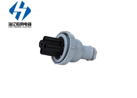 Elektrischer Stecker T-2MA Marinewasserdichter Wechselstrom-DCs 4 Messingnylonstift